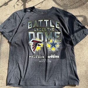 NFL Battle Under the Dome T-Shirt - Black and White